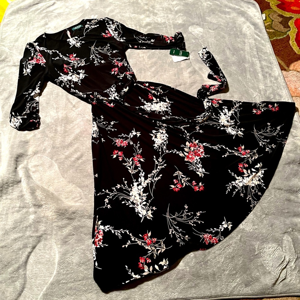 Ralph Lauren Belted Floral Size 10